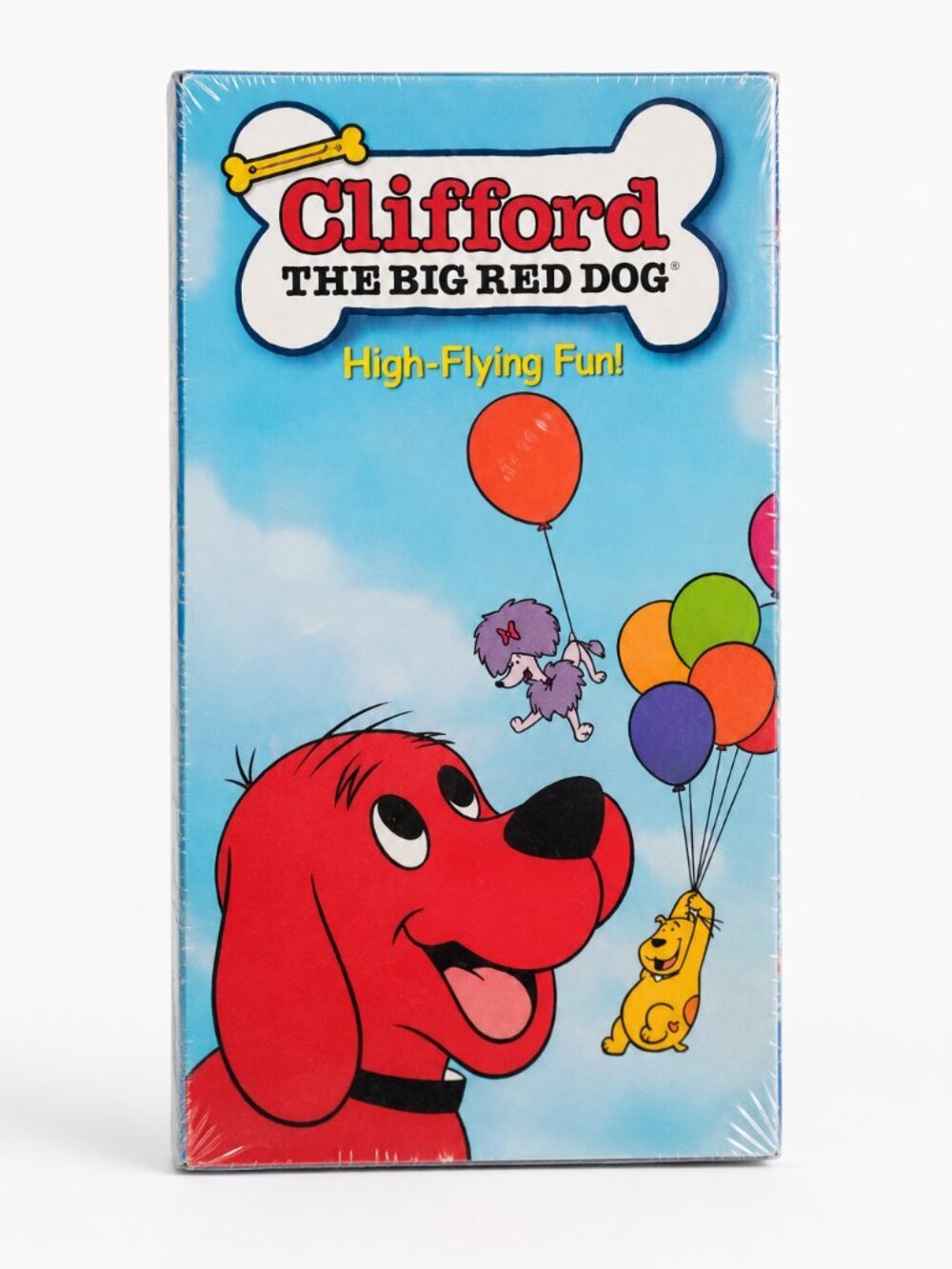 Clifford The Big Red Dog High-Flying Fun VHS Sealed Brach’s Exclusive 2001